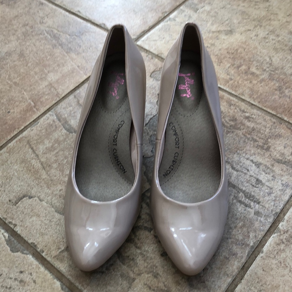 Jelly pop nude color high heels